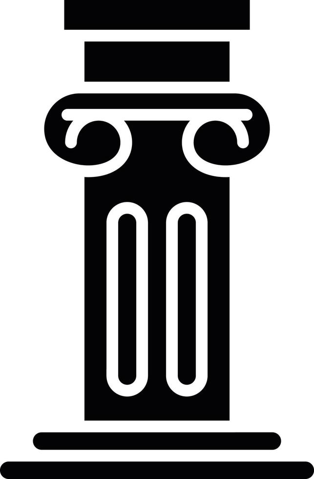 Pillar Creative Icon Design vector