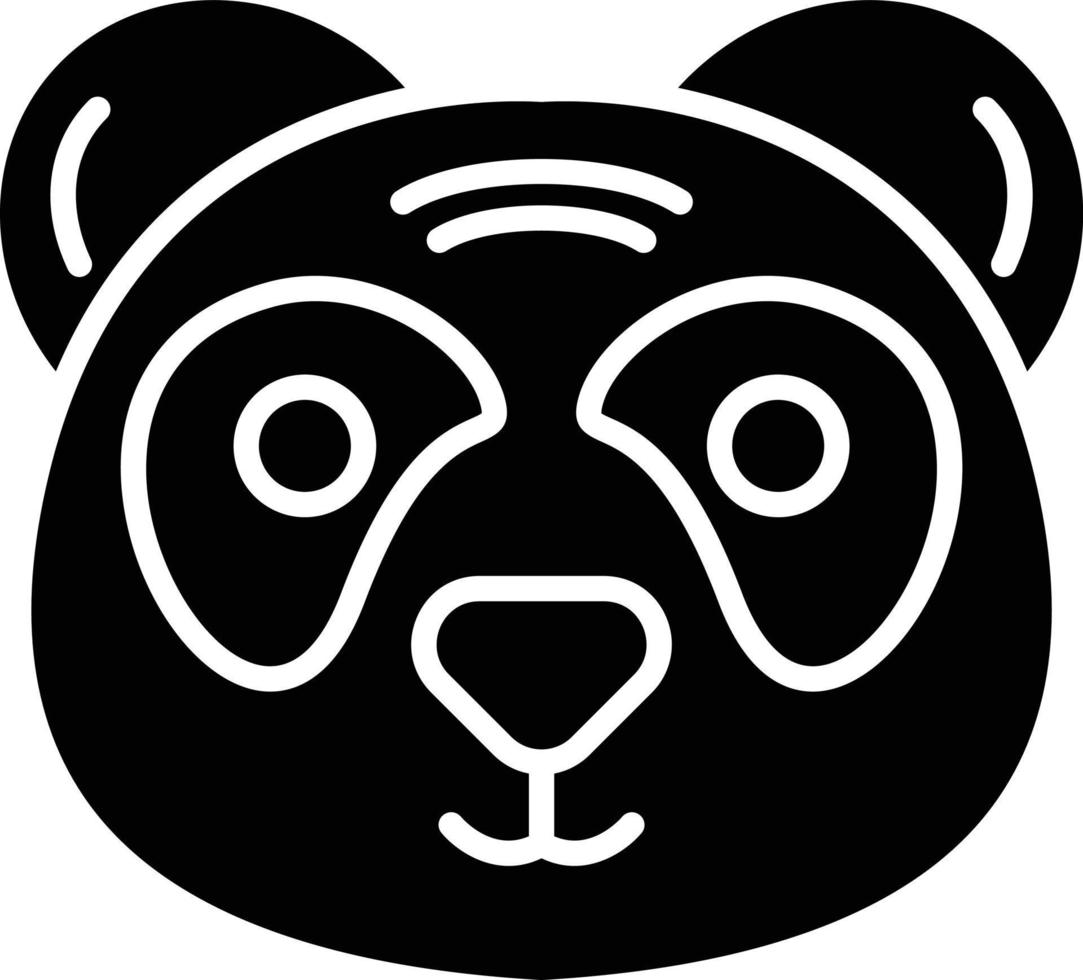 Panda Creative Icon Design vector