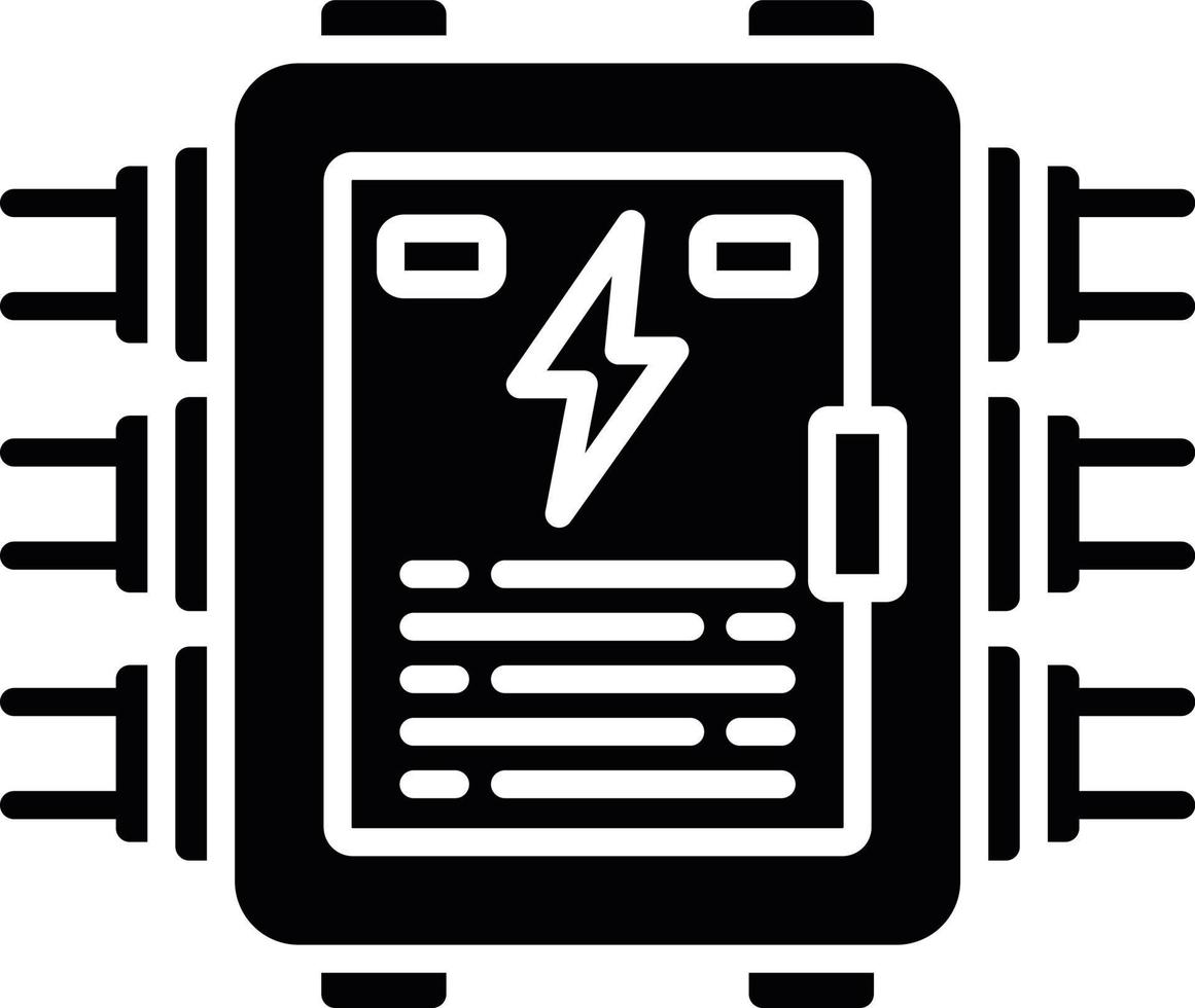 diseño de icono creativo de panel eléctrico vector