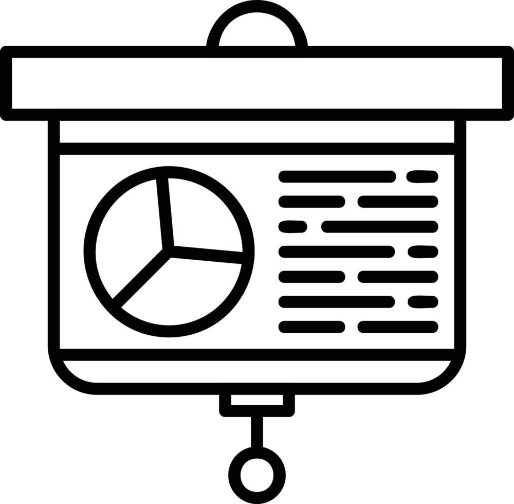 Presentation Creative Icon Design vector