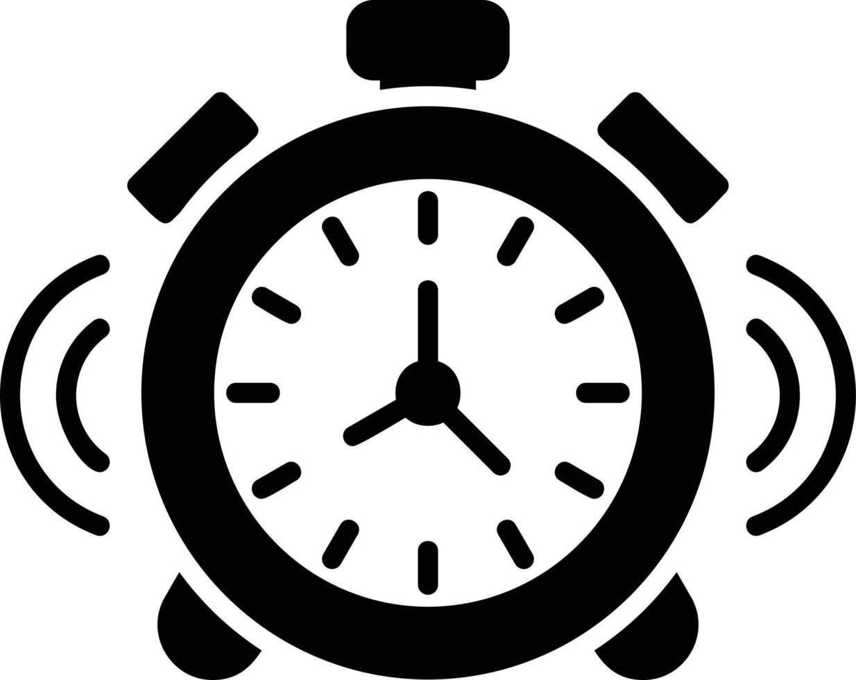 Alarm Clock Creative Icon Design vector