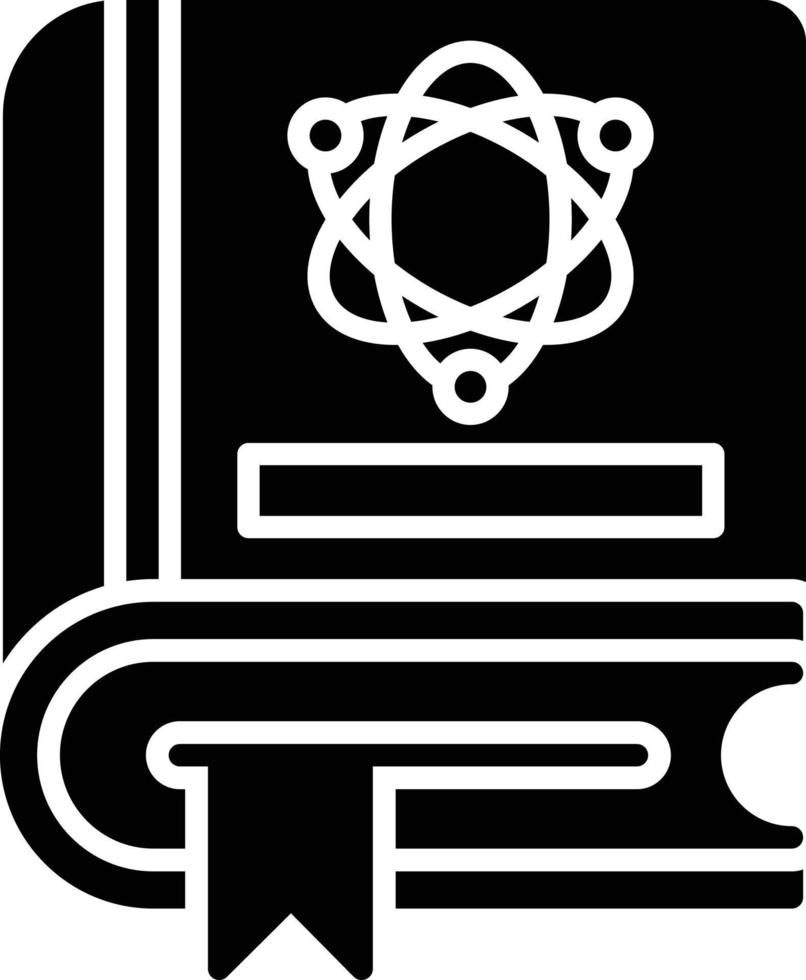 Science Book Creative Icon Design vector