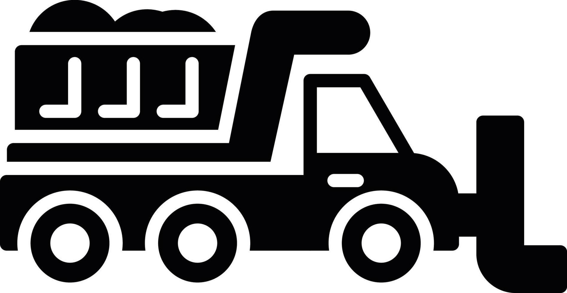 Snowplow Creative Icon Design vector