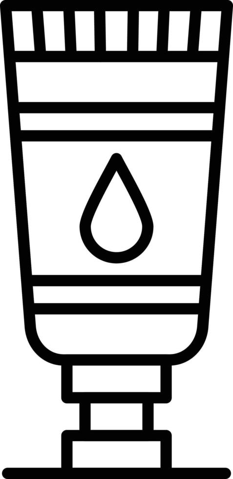 Body Lotion Creative Icon Design vector