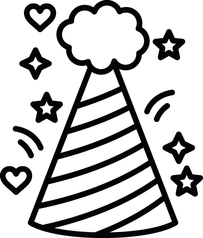 Fun Hat Creative Icon Design vector