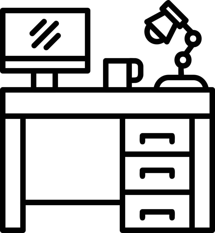 Desk Creative Icon Design vector