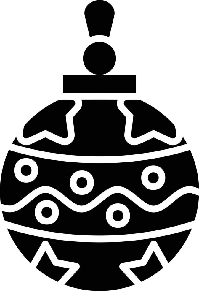 Bauble Creative Icon Design vector