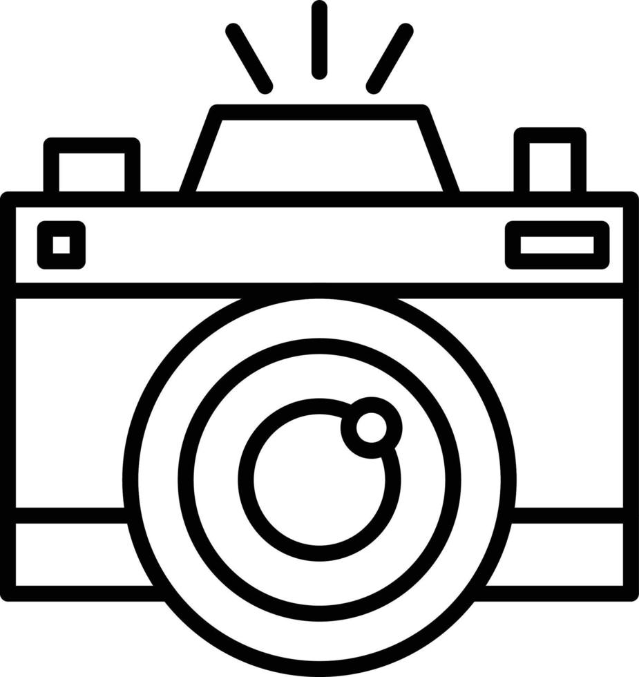 Camera Creative Icon Design vector