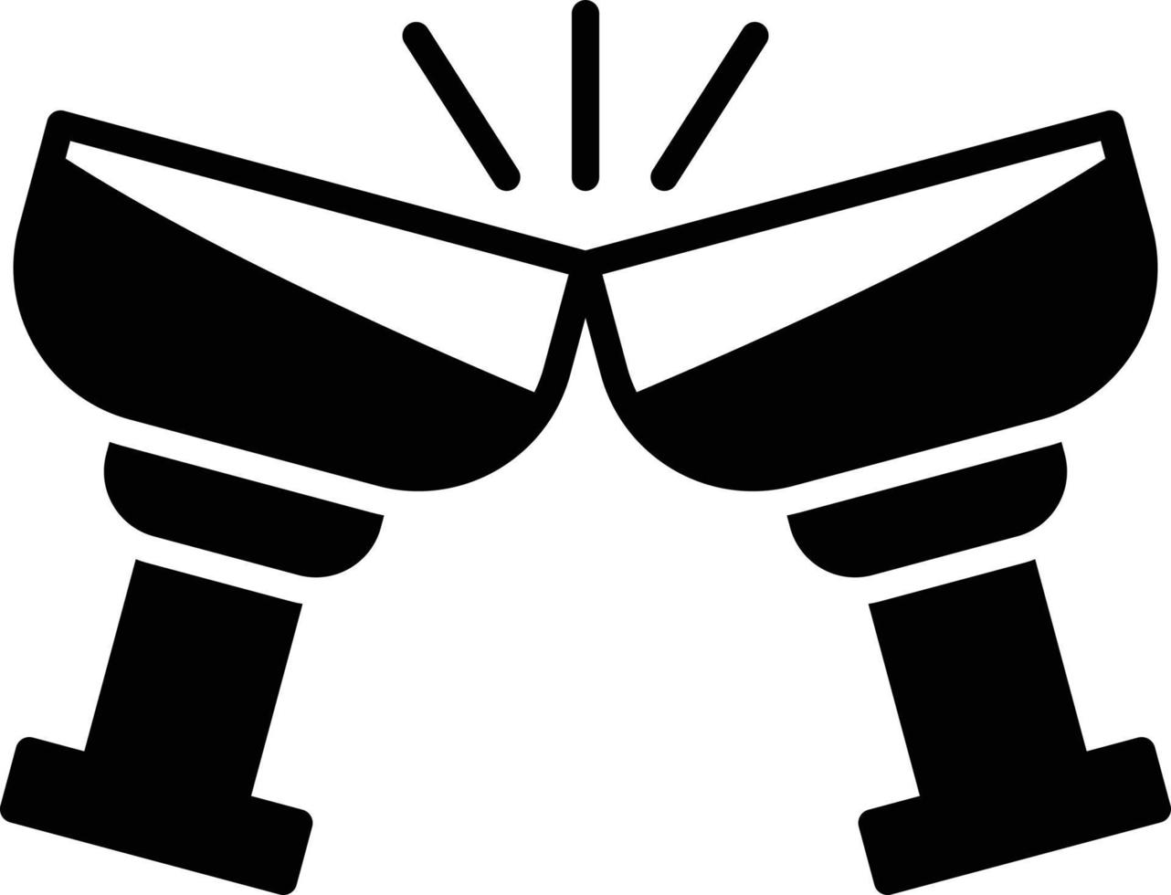 Cheers Creative Icon Design vector