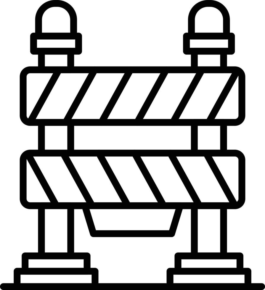 Barrier Creative Icon Design vector
