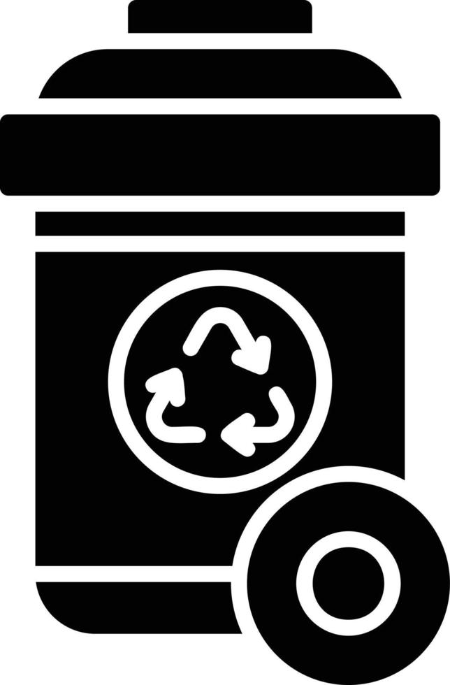 Recycle Bin Creative Icon Design vector