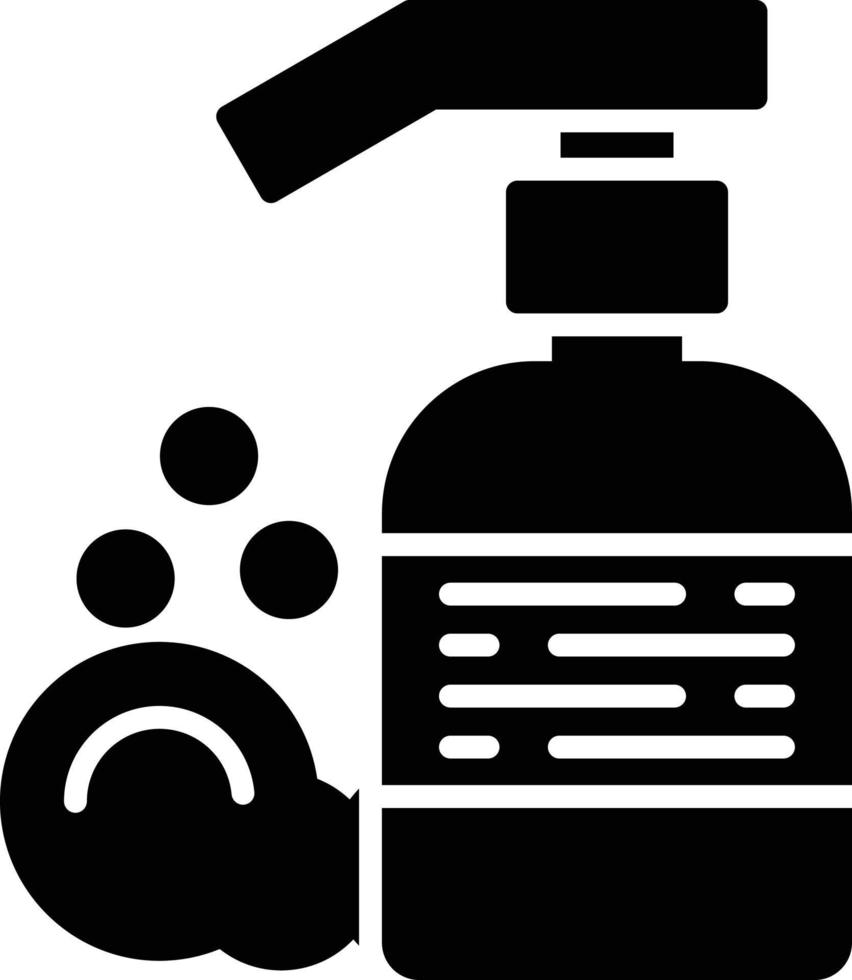 Shampoo Creative Icon Design vector