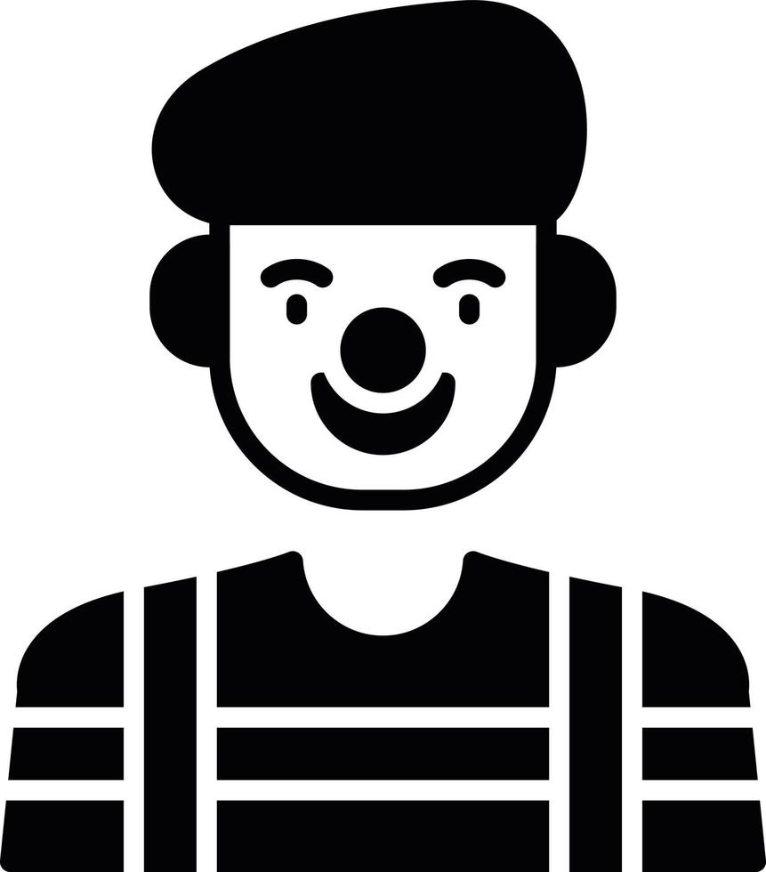 Mime Creative Icon Design vector