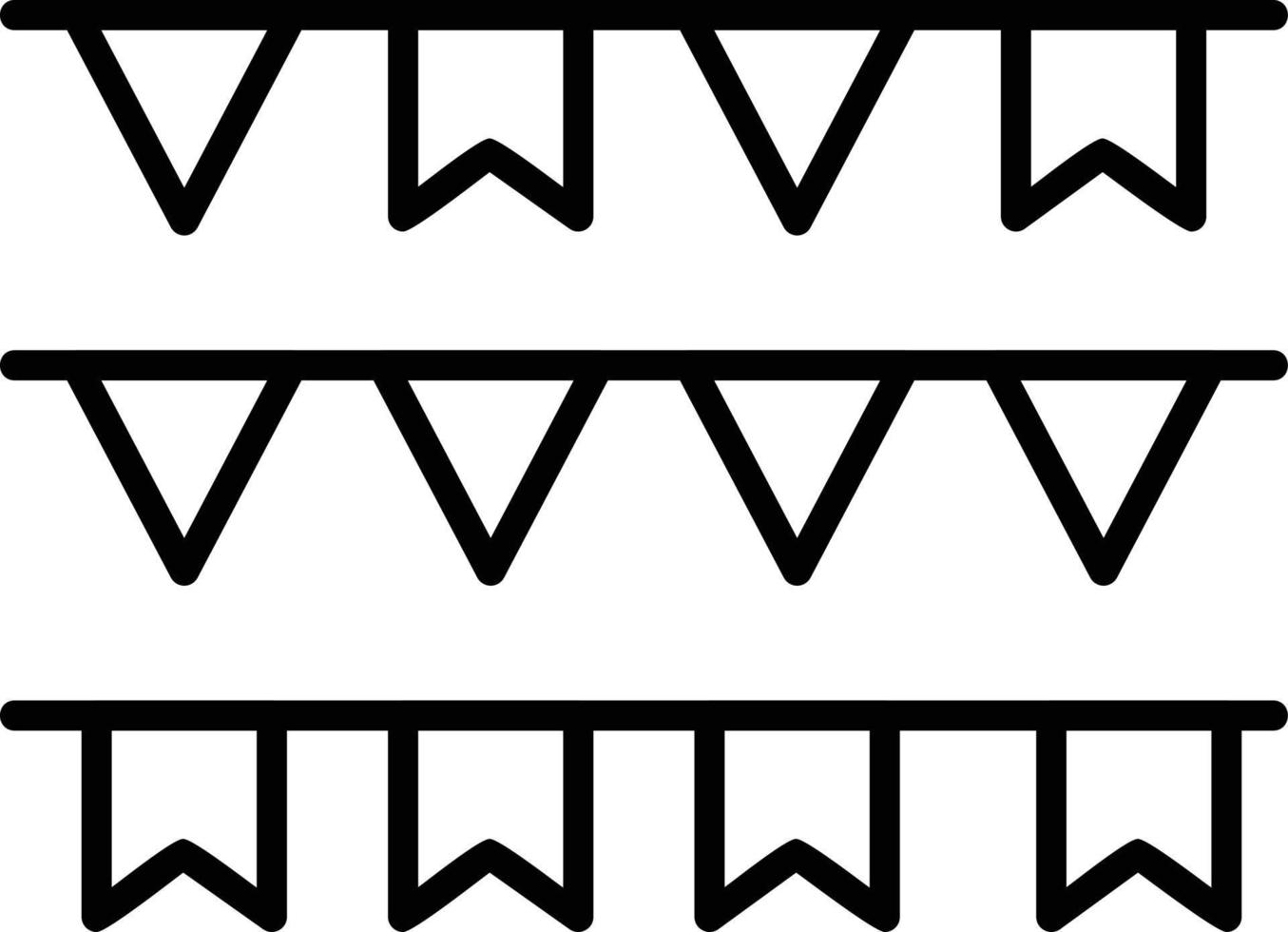 Pennant Creative Icon Design vector