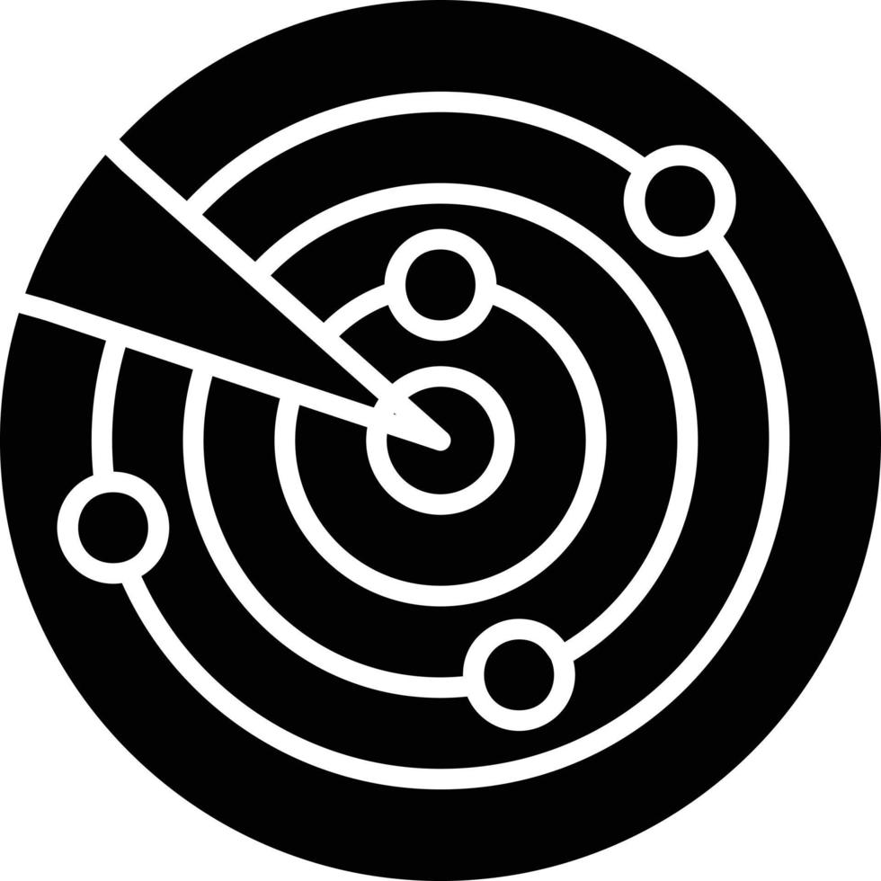 Radar Creative Icon Design vector