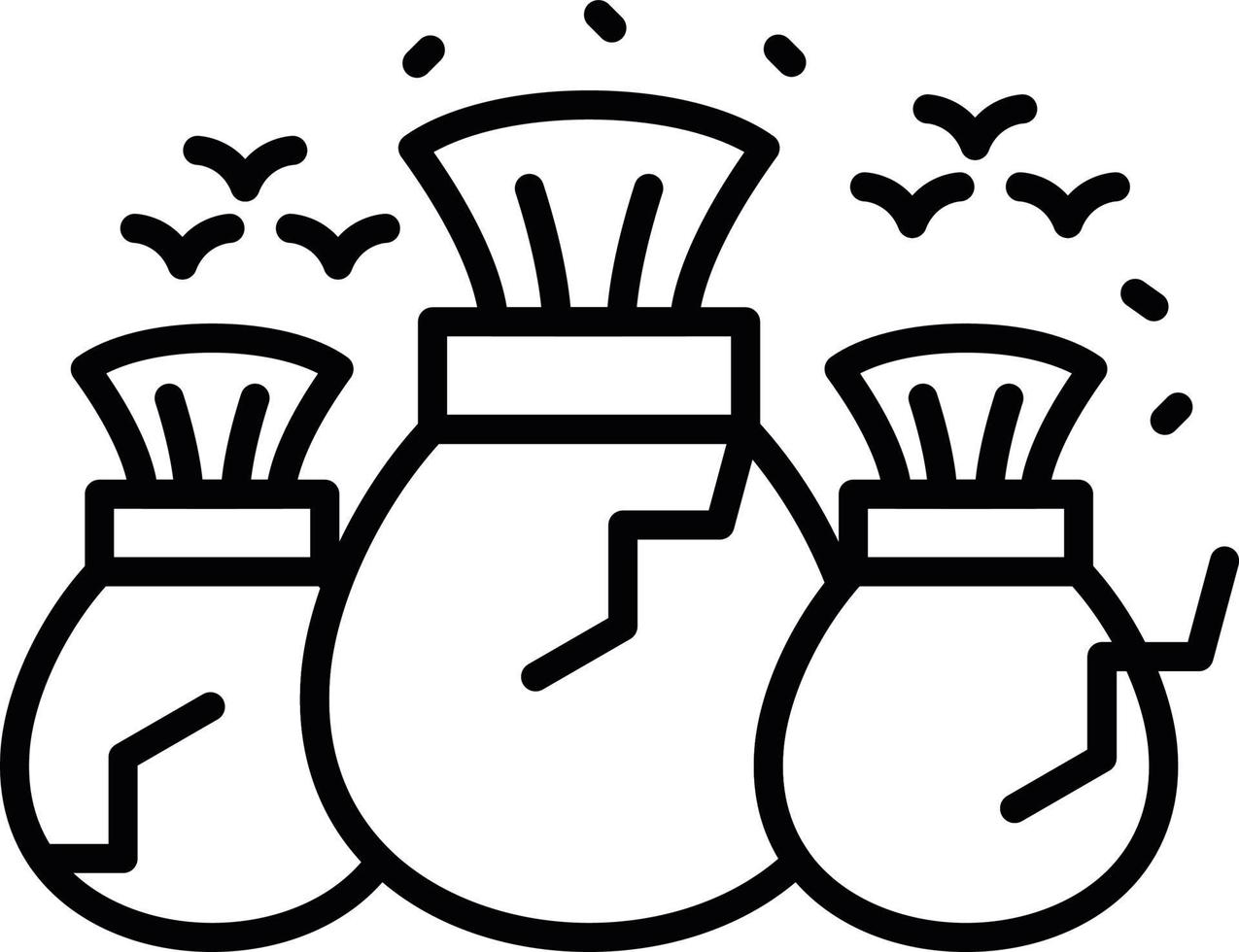 Trash Creative Icon Design vector
