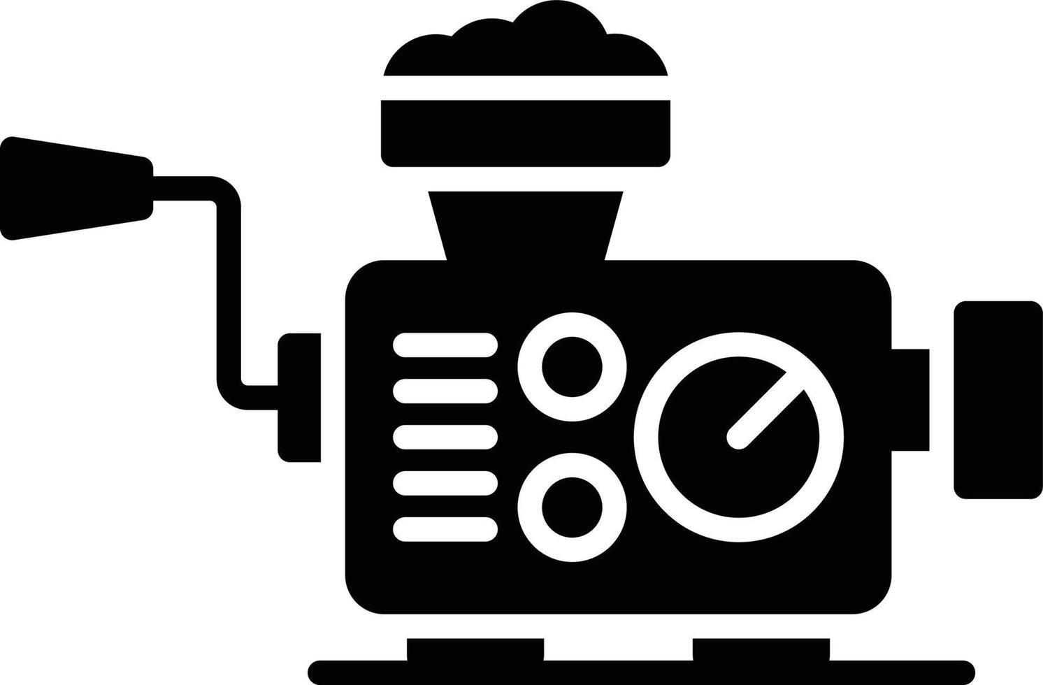 Meat Grinder Creative Icon Design vector