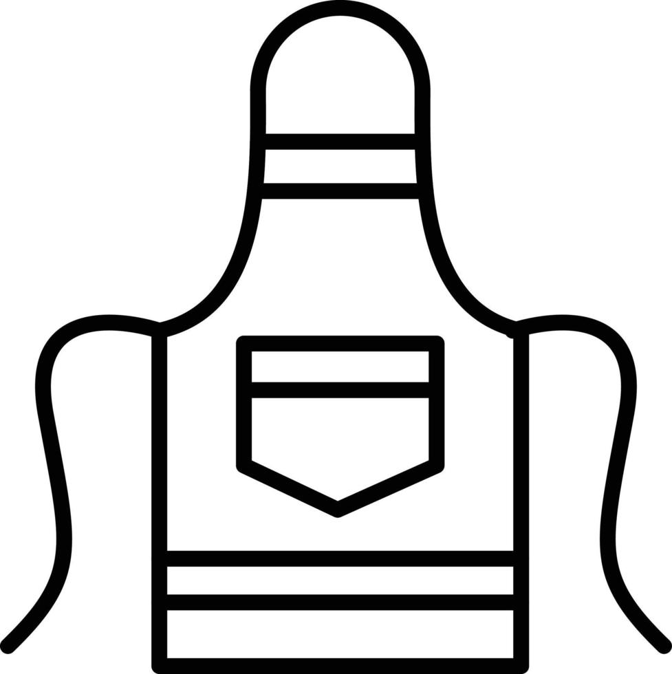 Apron Creative Icon Design vector