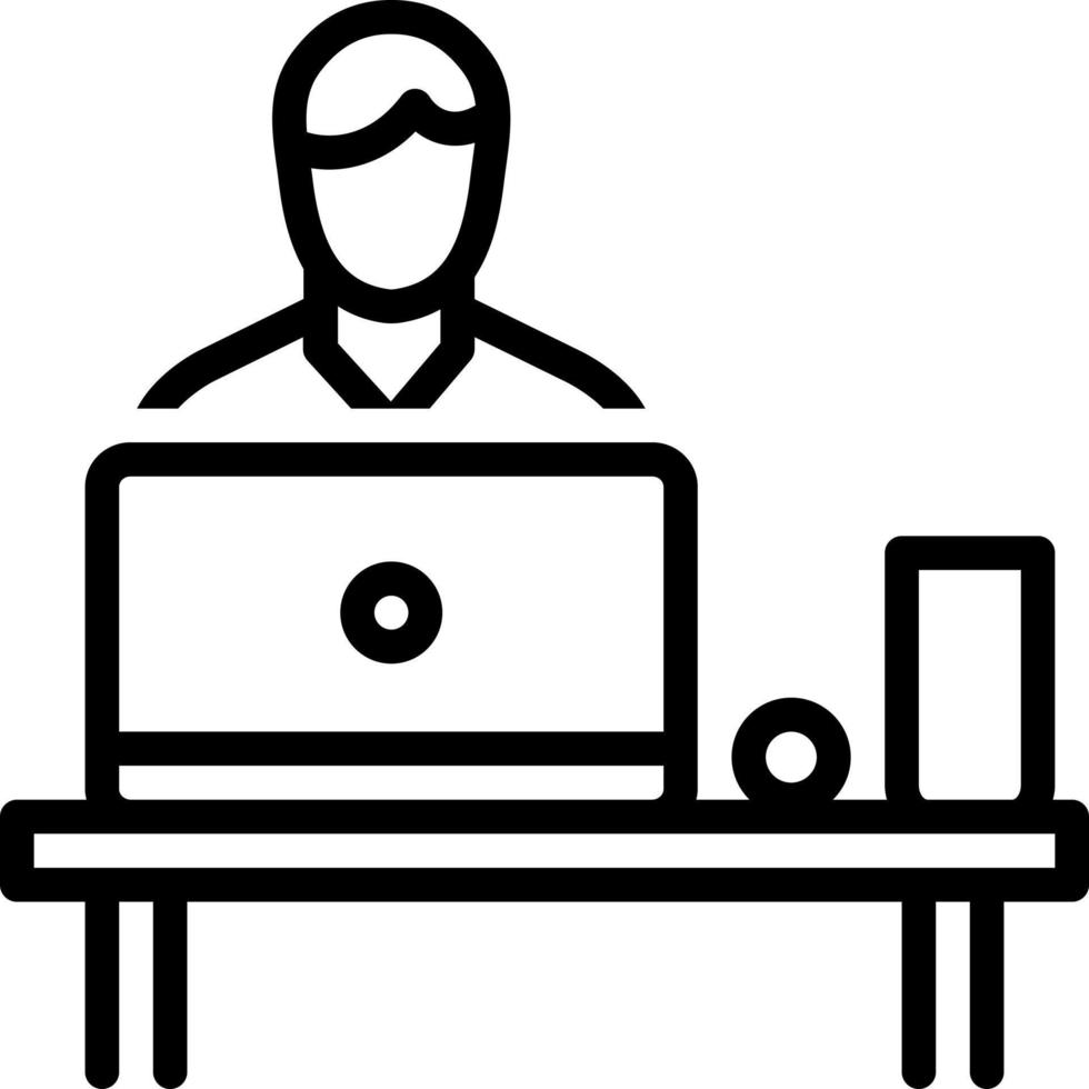 line icon for works vector