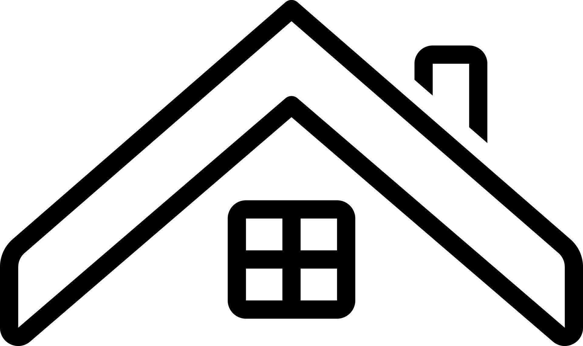 line ion for roof 14966621 Vector Art at Vecteezy