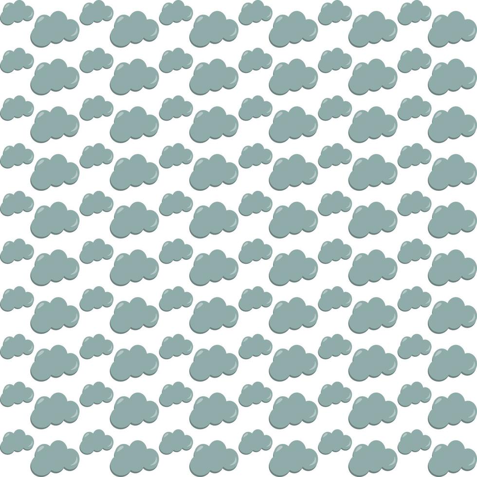 Cloud Pattern design vector