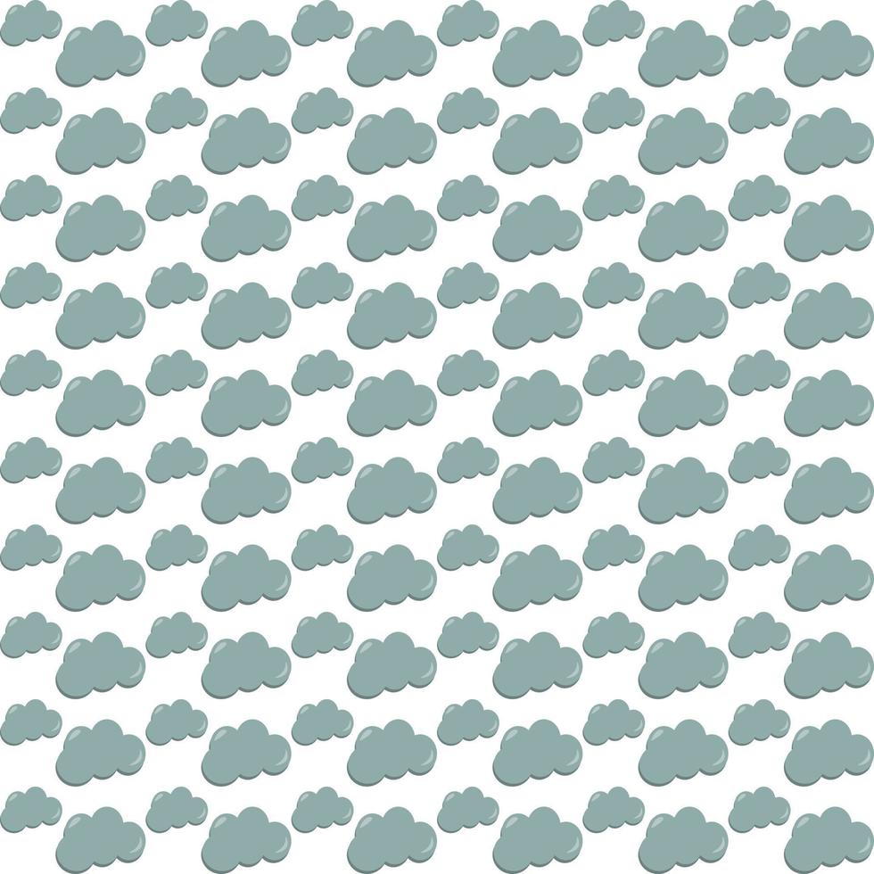 Cloud Pattern design vector