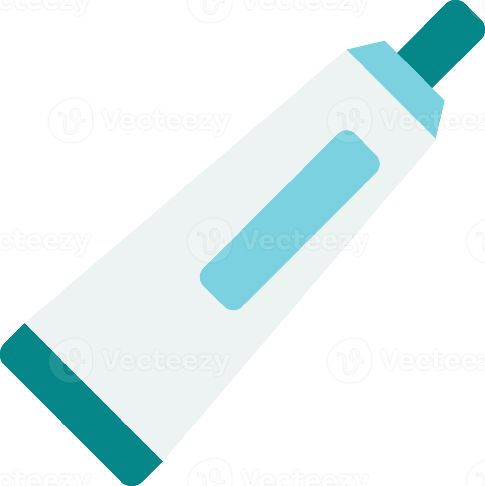 toothpaste illustration in minimal style png