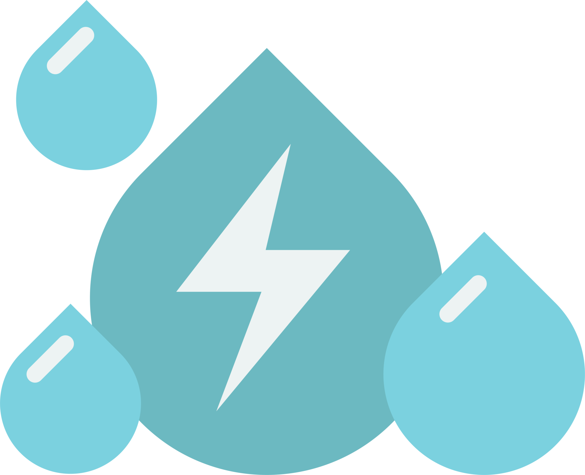 water and electricity illustration in minimal style 14967295 PNG