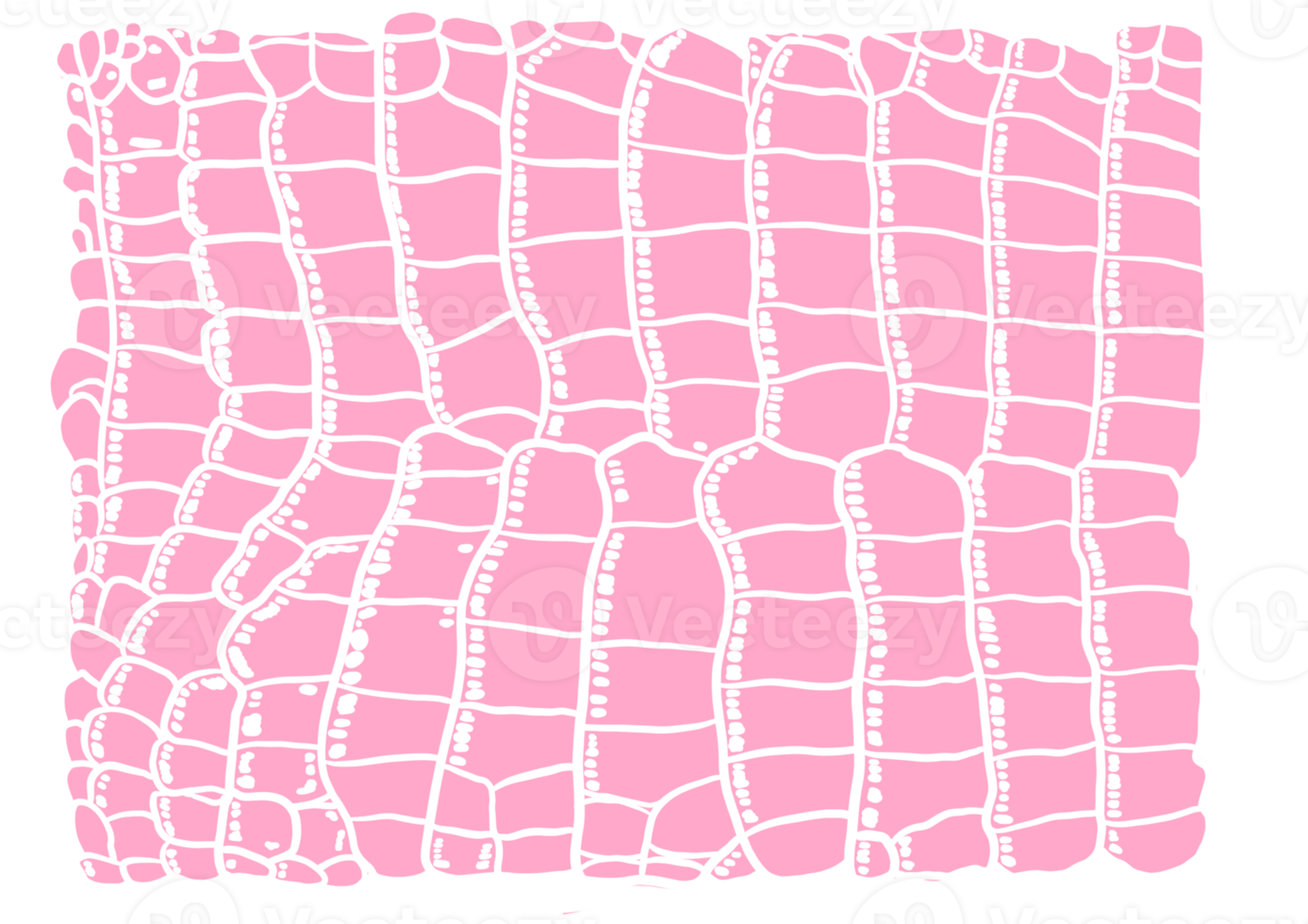 patrón de cocodrilo rosa png