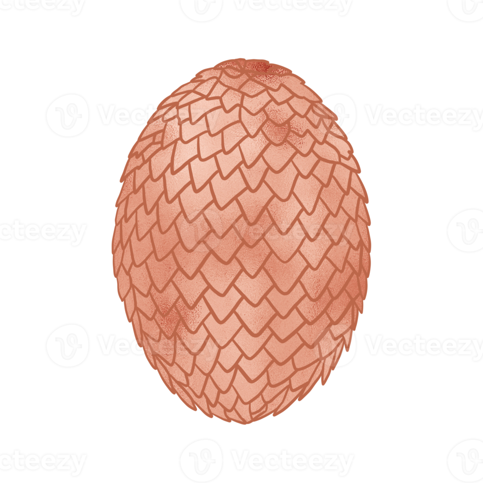 Copper Metallic Dragon Egg 14967532 PNG