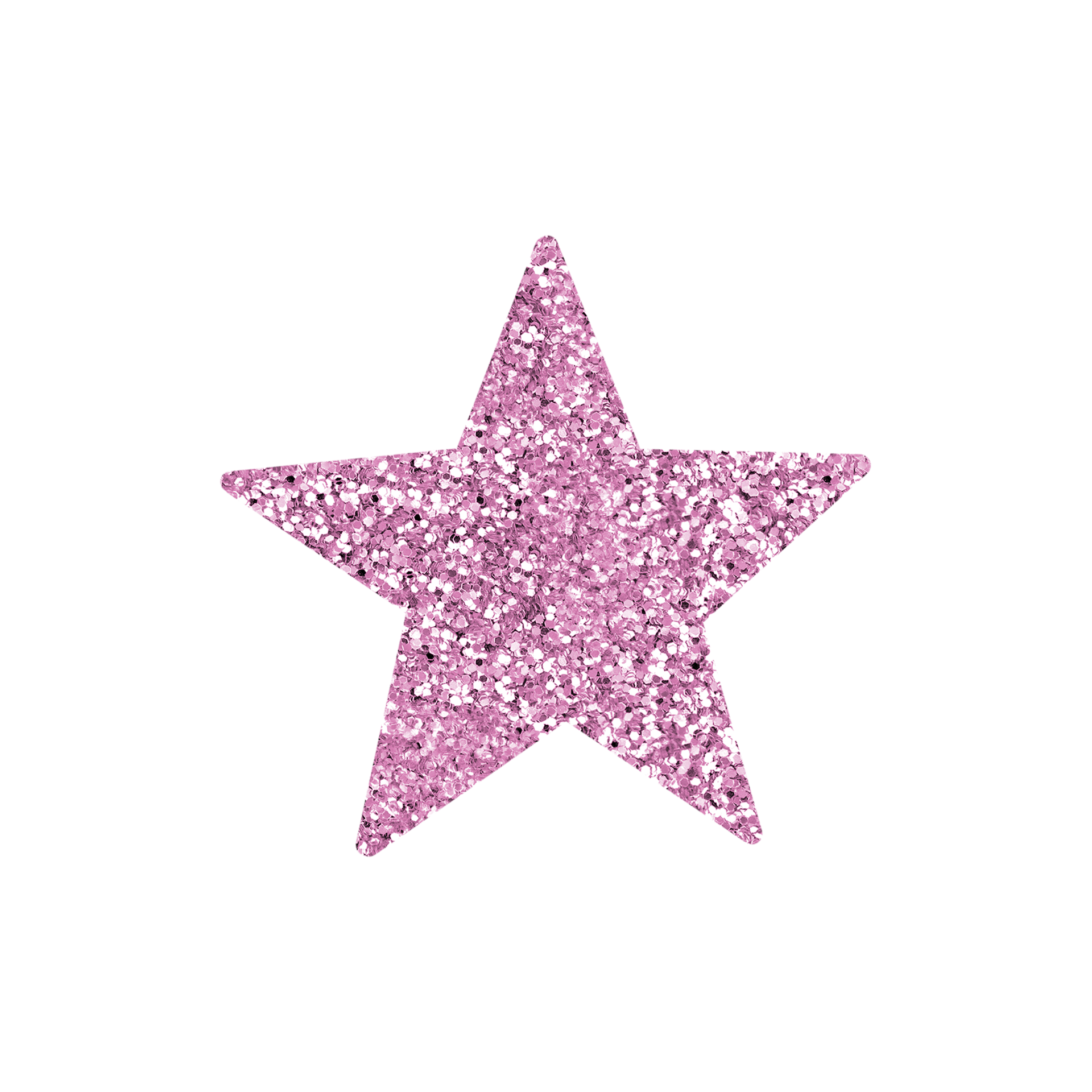 Estrela De Glitter Rosa 14967620 Png