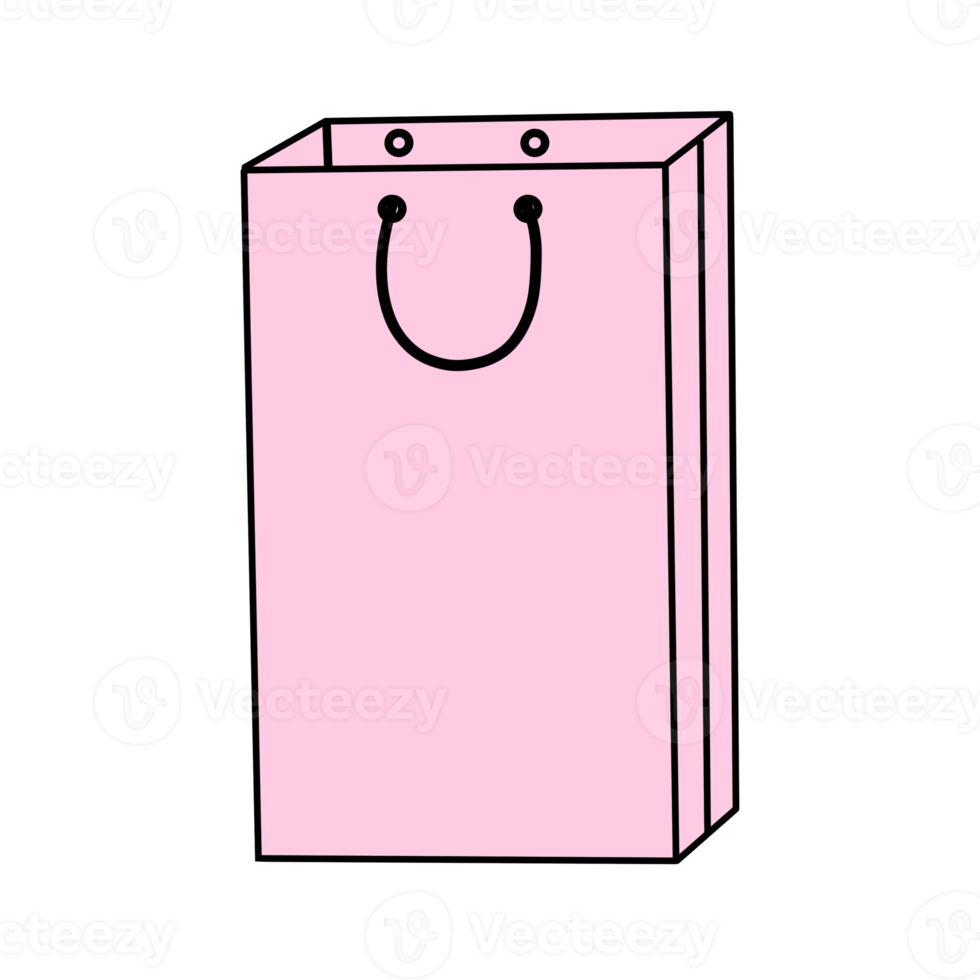 Pink Shopping Bag 14968233 PNG