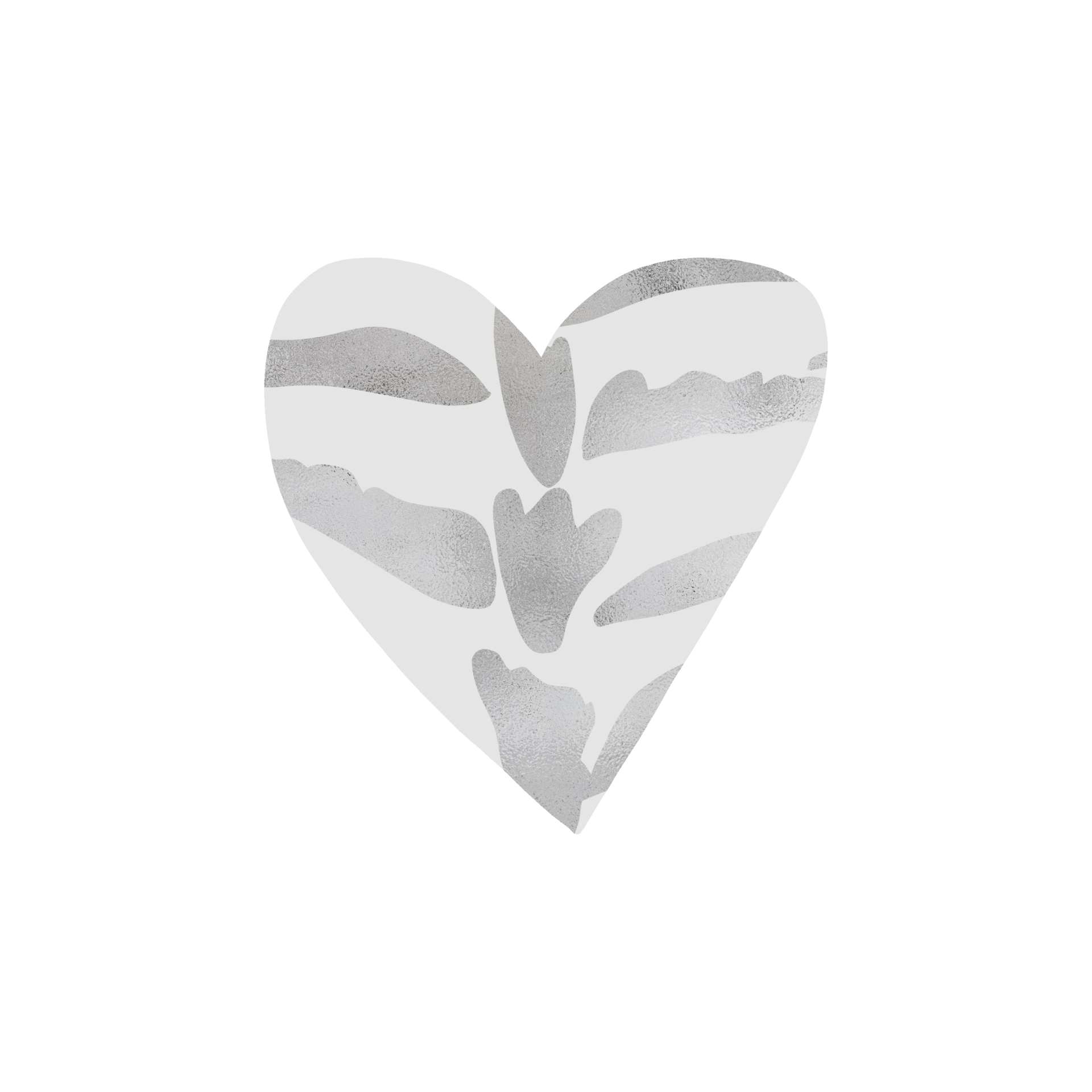 silver-tiger-pattern-heart-14967646-png