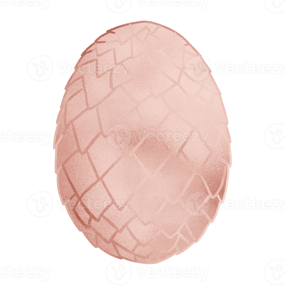 Pink Metallic Dragon Egg png