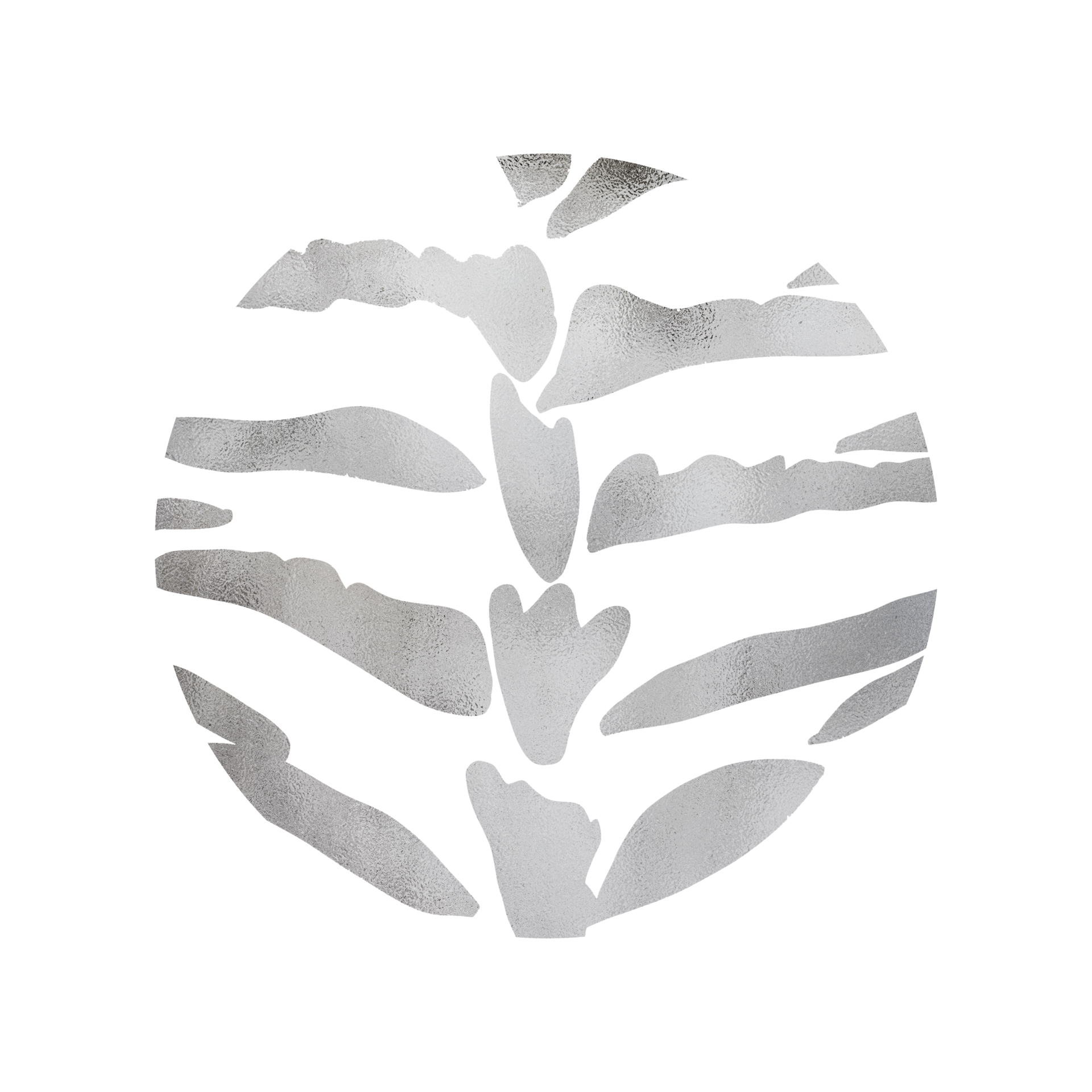 silver-metallic-tiger-pattern-14967655-png