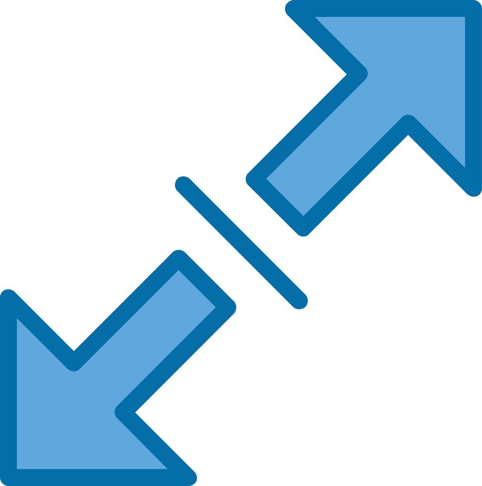 Expand Alt Vector Icon Design