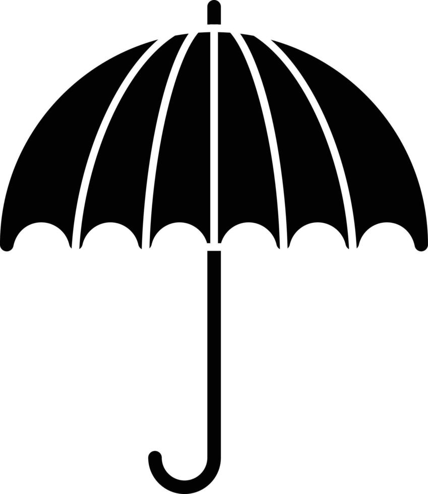 Umbrella Vector Icon Design