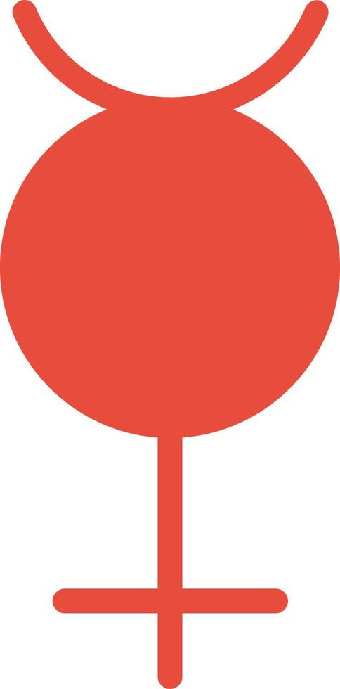 Mercury Vector Icon Design