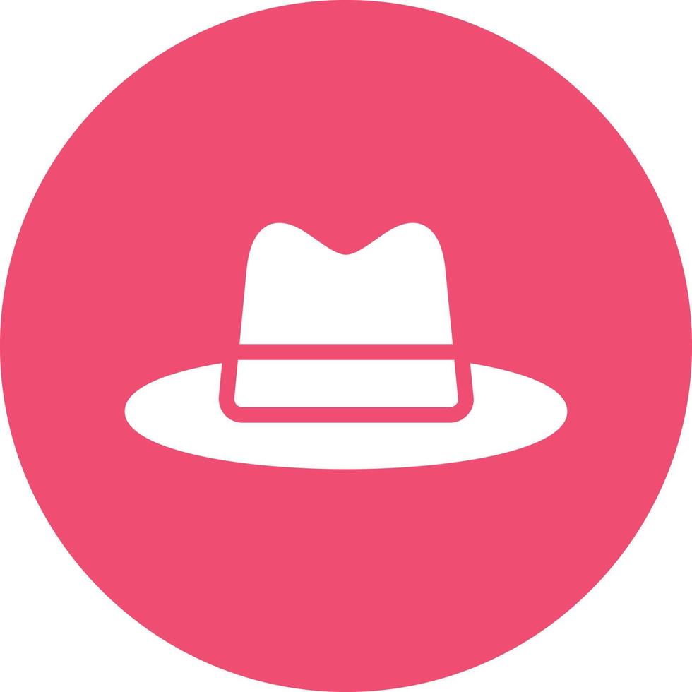 Hat Cowboy Side Vector Icon Design