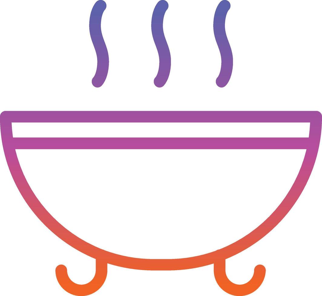 Hot Tub Vector Icon Design