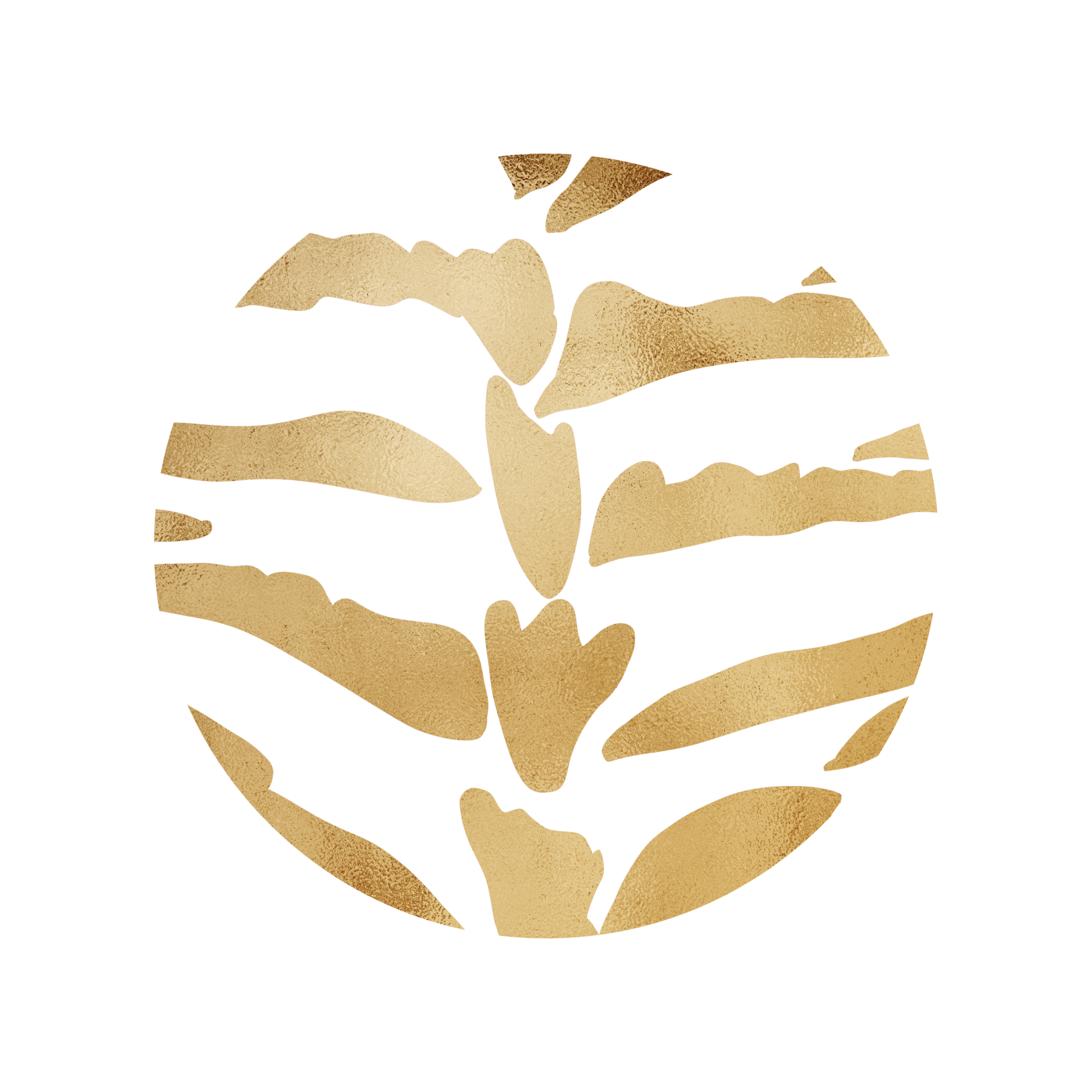 free-golden-metallic-tiger-pattern-14967866-png-with-transparent-background