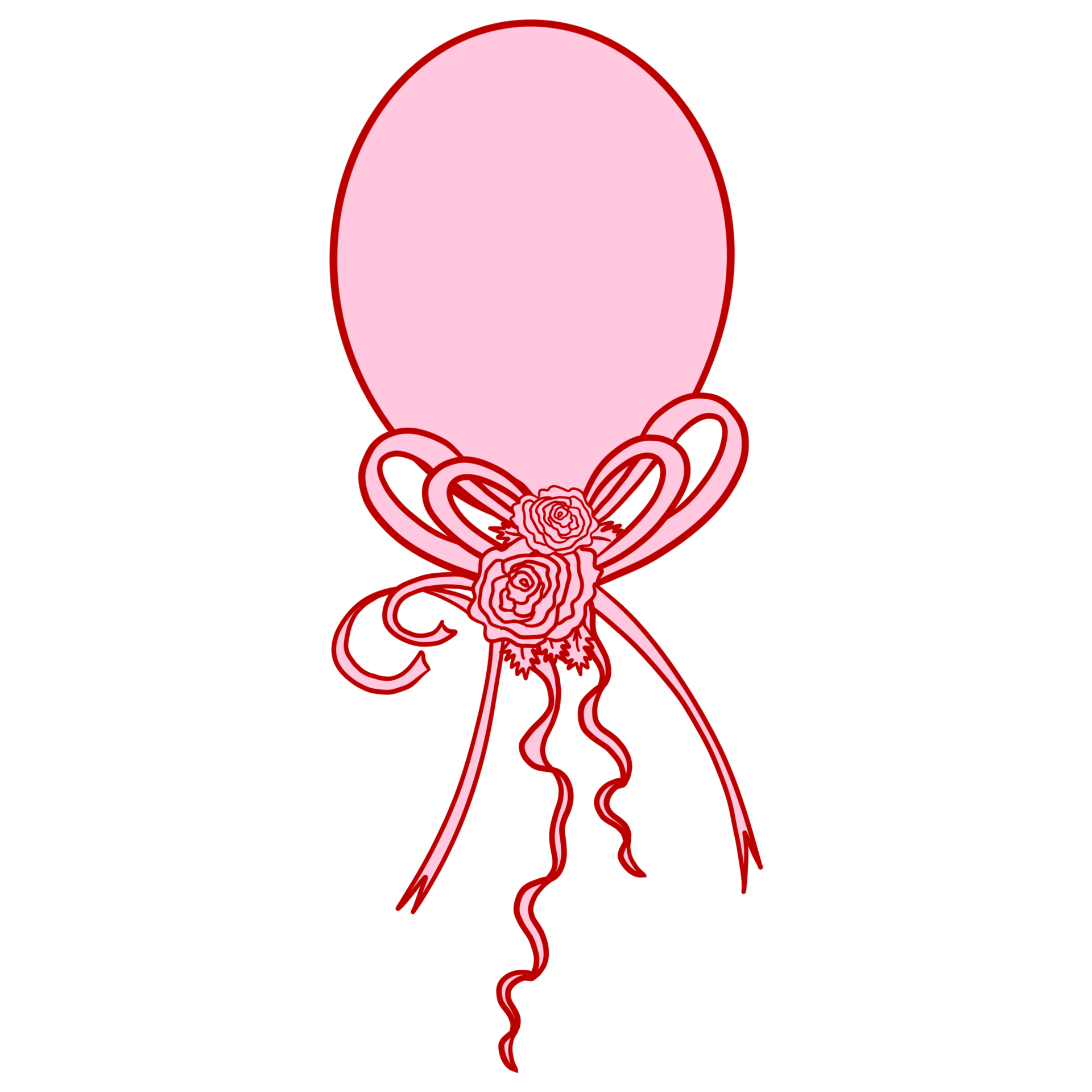 Balloon String Png - Real Balloon Pink Png, Transparent Png , Transparent  Png Image