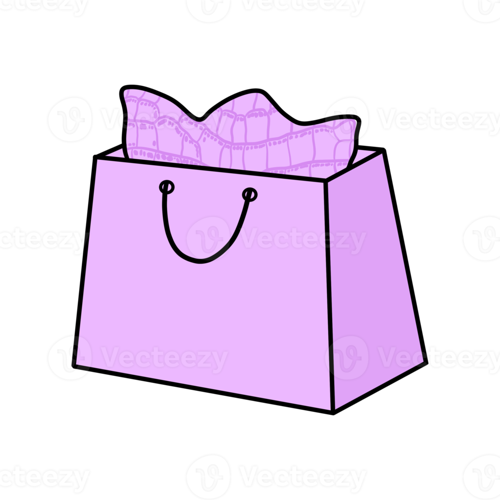 Green Alligator Pattern Shopping Bag png