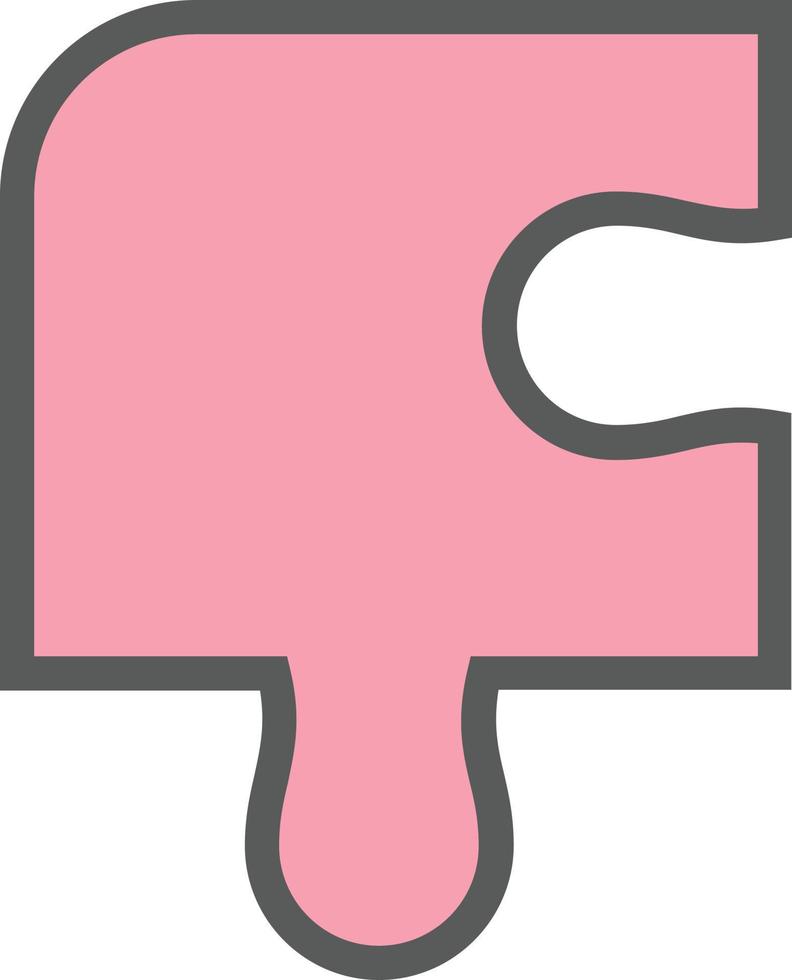 Puzzle Piece Vector Icon Design