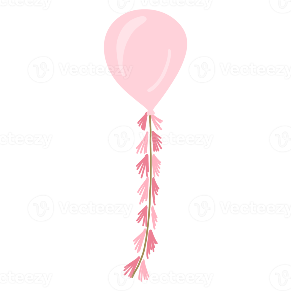 Pink Party Balloon png