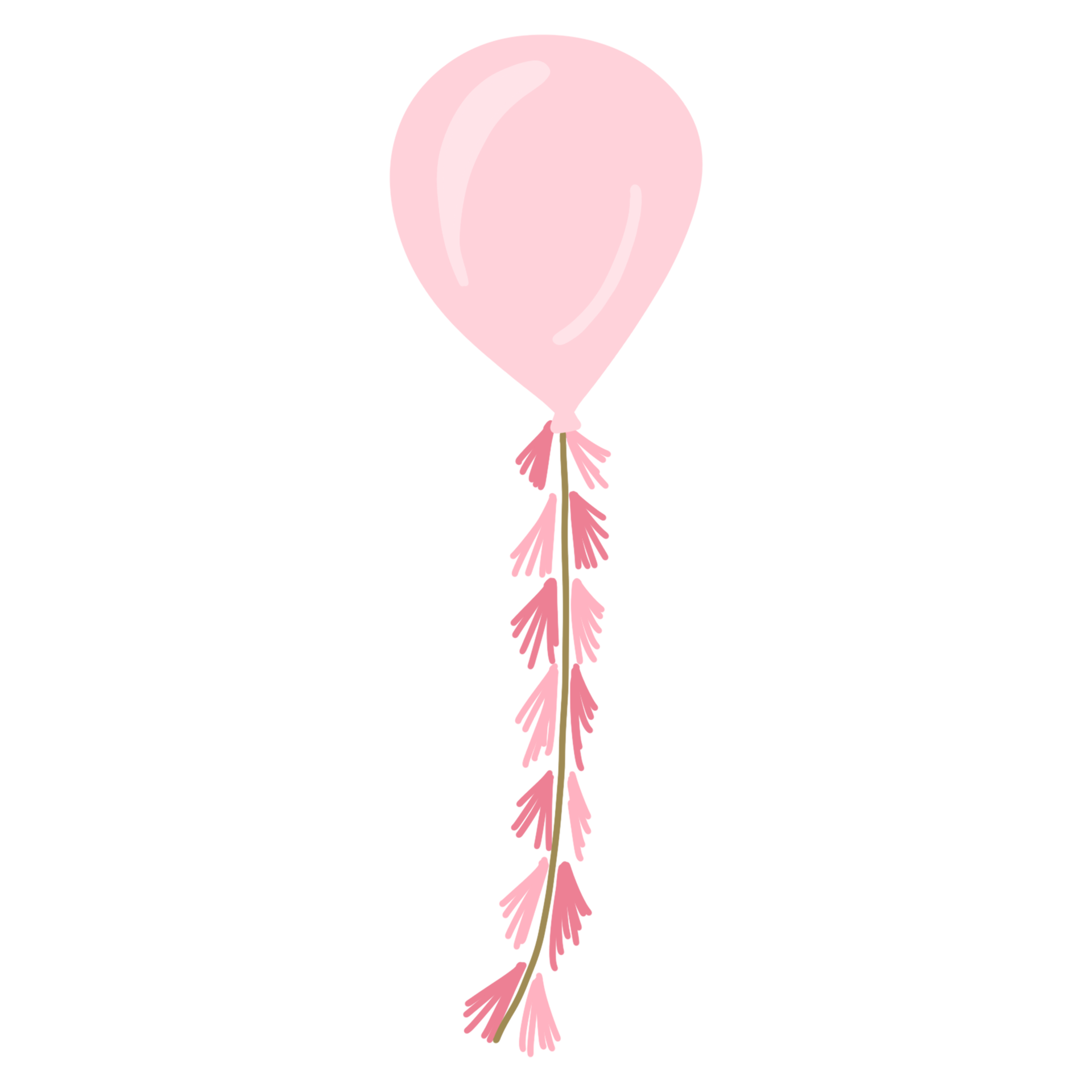 Pink Party Balloon 14968213 PNG