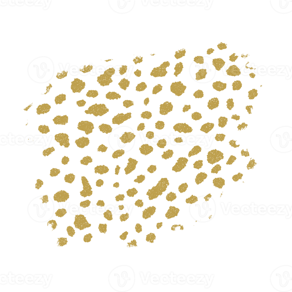 Gold Dalmatian Pattern Background png