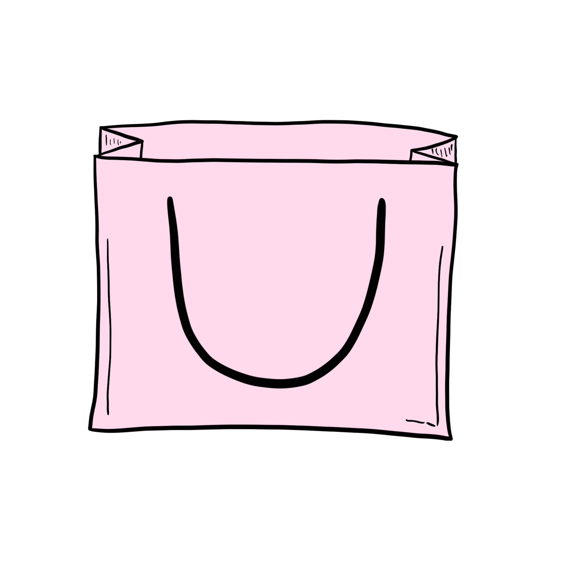 Pink Shopping Bag 14968233 PNG