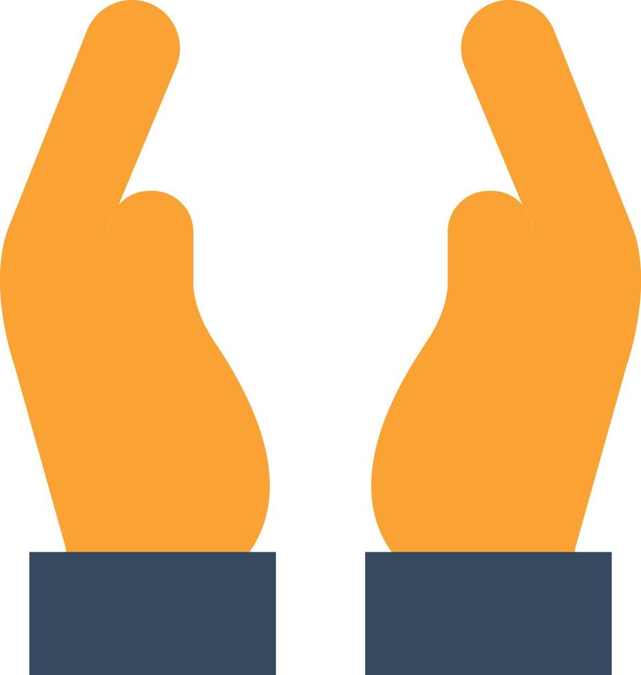 Hand Holding Vector Icon Design