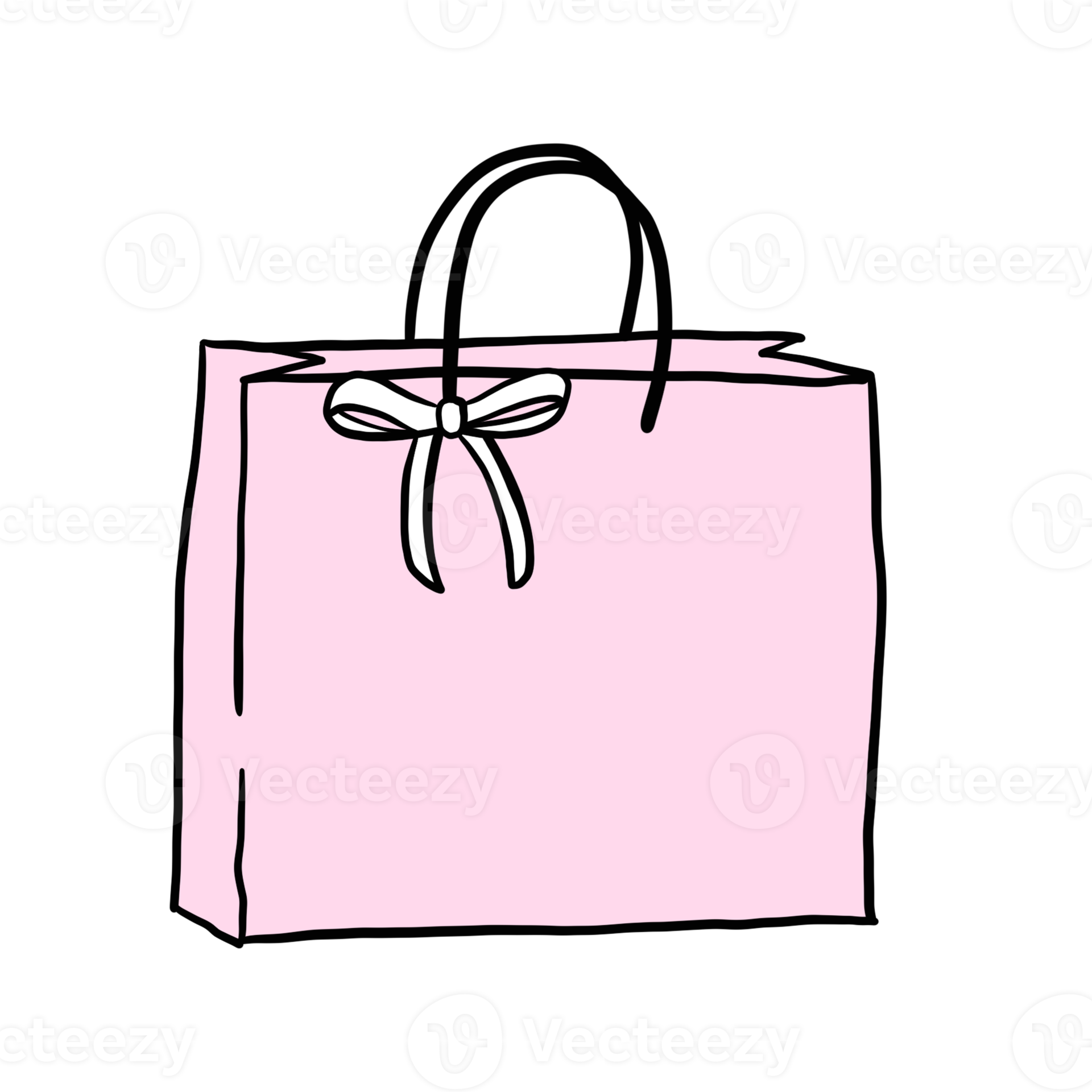 Pink Shopping Bag 14968397 PNG canvas-grocery-shopping-bag-ecoexist